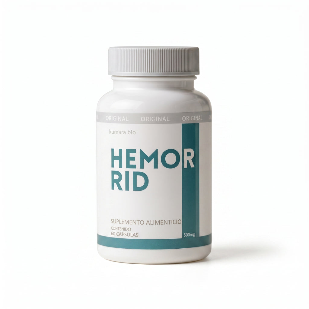 Kumara Hemorrid Alivio Rápido de Hemorroides 500mg