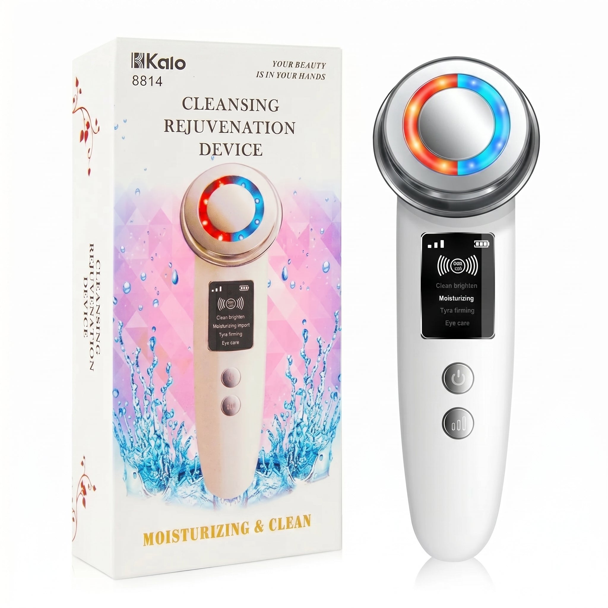 Masajeador Limpieza Facial Ultrasónico