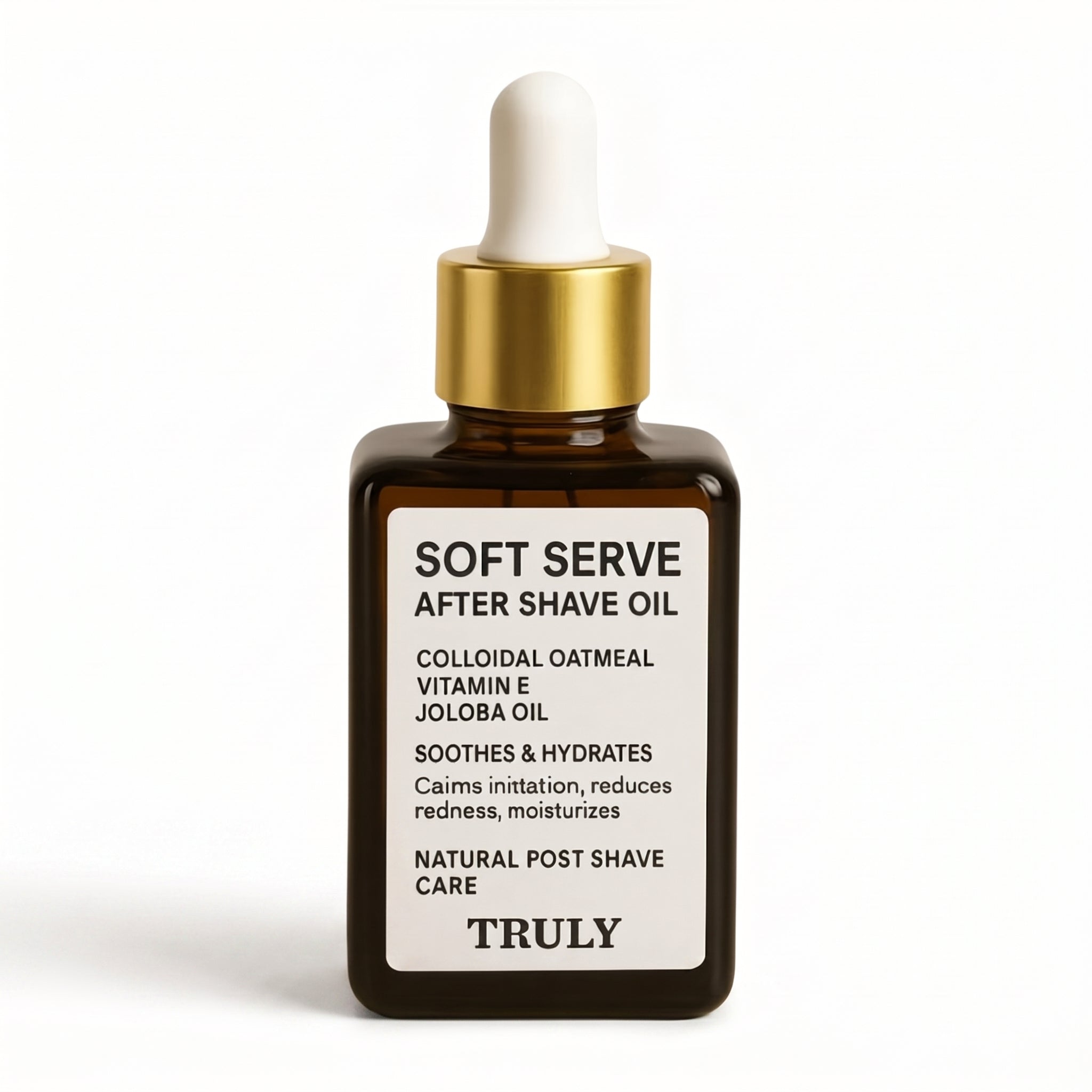 Aceite Truly Piel Suave Post Afeitado