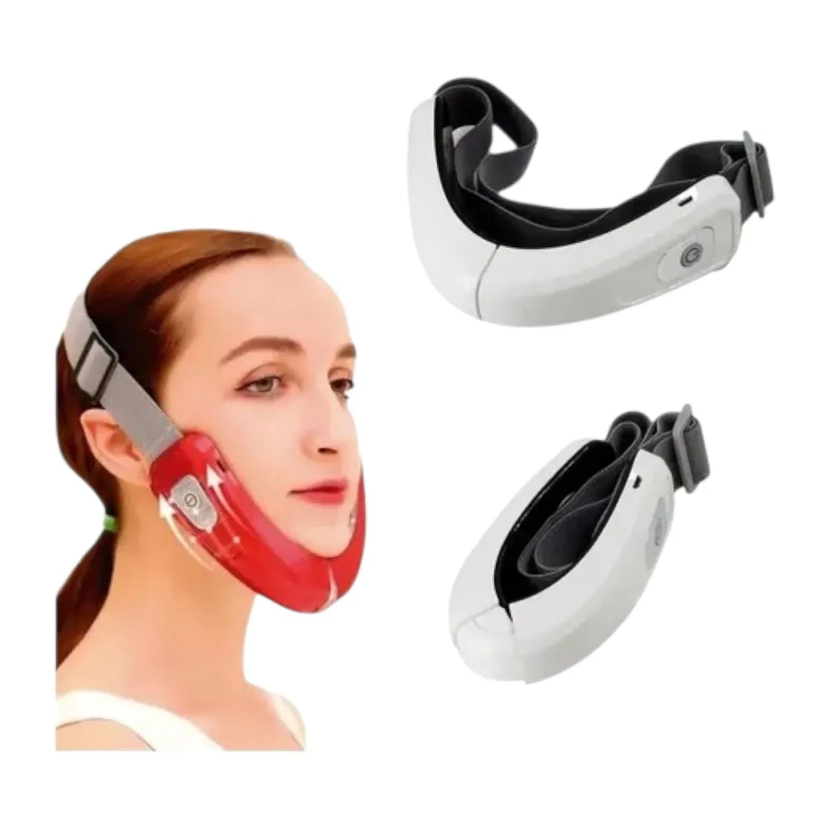 Reductor de Papada Masajeador Facial con Luz Led