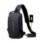 Bolso Antirrobo con Puerto de Carga USB Impermeable
